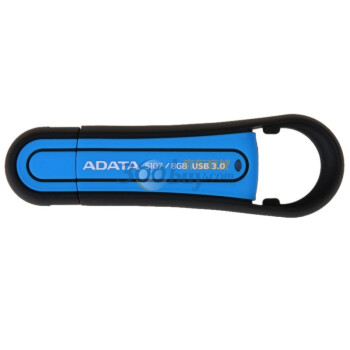 威刚（ADATA) S107 USB3.0 防水抗震闪存盘 8GB 蓝色