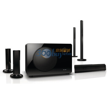 飞利浦（PHILIPS）CSS1521 Immersive Sound 家庭影院扬声器 黑色