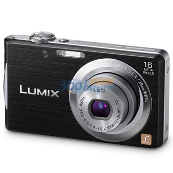 松下（Panasonic） FH5GK 徕卡DC镜头高清数码照相机 黑色