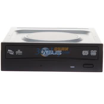 华硕（ASUS）DRW-24D1ST 24速 串口 DVD刻录机（黑色）