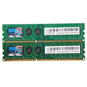 金邦（GEIL）千禧条DDR3 1333 4G（2G×2条）台式机内存