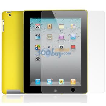 邦克仕（Benks）Magic Cookies移动数码产品专用保护壳（适用于Apple iPad 2 黄色）