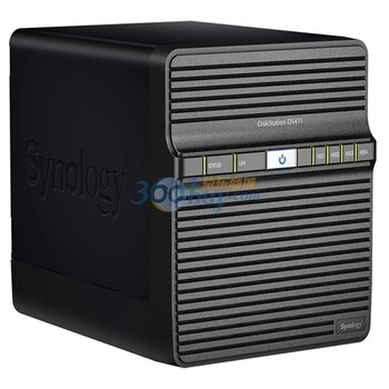 群晖（Synology）DS411 4盘位 NAS网络存储服务器（无内置硬盘）
