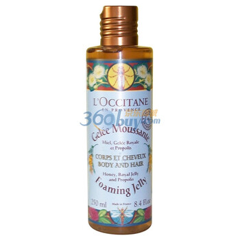 欧舒丹LOCCITANE蜂蜜沐浴洗发啫喱250ml