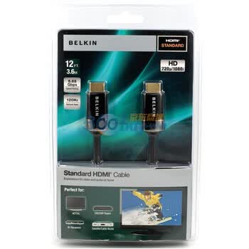 贝尔金（BELKIN）AV10047-12HDMI 多媒体线(3.6米)