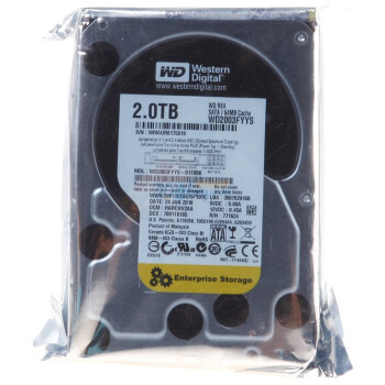 西部数据（Western Digital）2TB WD2003FYYS 7200转64M SATAII 3.5寸台式机硬盘