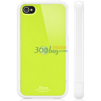 SGP Linear Color iPhone4 多彩保护壳 白框柠檬壳