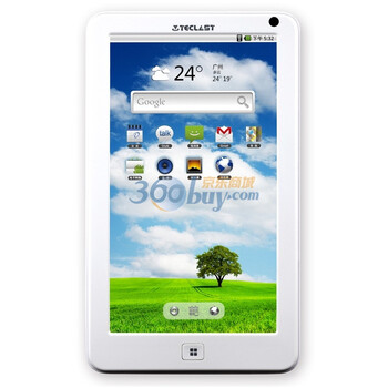 台电（Teclast）P76TI A10芯片5点电容 支持2160P Android2.3 7寸 8G 白色