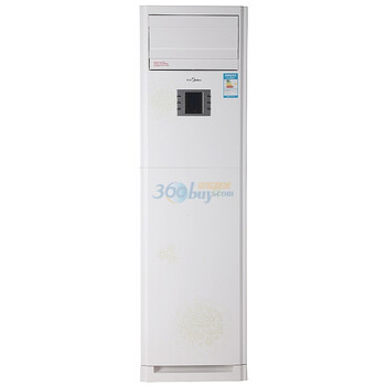 美的（Midea）KFR-51LW/BP2DN1Y-H(3)A 立柜式 大2匹 家用冷暖变频空调（白色）