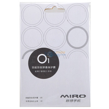 联想（lenovo）O1/O Phone/O1E原装防炫防刮保护贴膜3片装