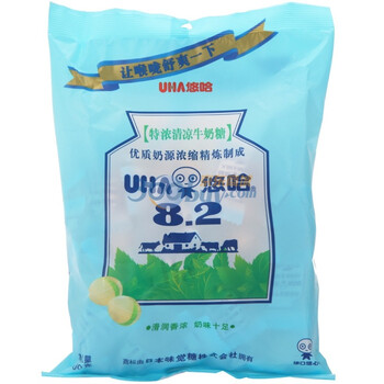 悠哈特浓清凉牛奶糖300g