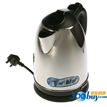 美的（Midea）15S02B 不锈钢电水壶 1800W 1.5L 水开和旋鸣音 可视化水尺 英国名牌温控器