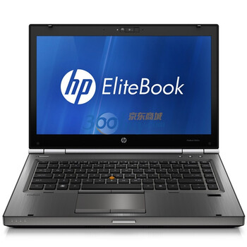 惠普（hp）8460w-QA158PA 14英寸移动工作站 （i5-2540M 4G 750G 1G独显 D刻 无线 蓝牙 指纹 摄像头 W7）