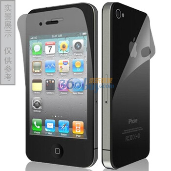 ESR iPhone4 透明前后膜