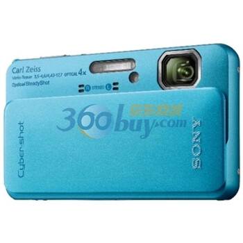 索尼（SONY）DSC-TX10 广角数码相机 蓝色