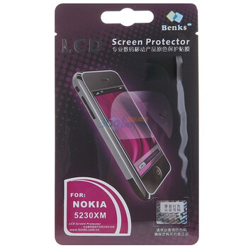 邦克仕（Benks）HR高透系列保护贴膜（诺基亚 Nokia 5230XM 贴膜）