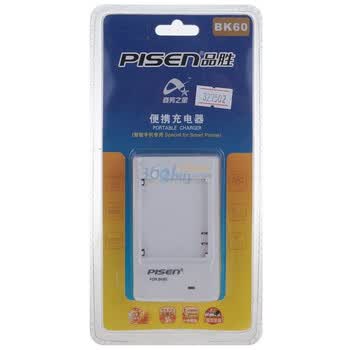 品胜（PISEN）BK60 充电器 适用摩托罗拉电池型号：BK60 适用于摩托罗拉机型：A1600/C257/C261/E8等