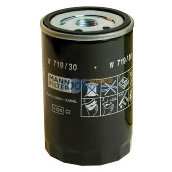 德国曼牌(MANN)机油滤清器W719/30 奥迪A6/明锐/昊锐/朗逸/迈腾/途安/宝来/高尔夫/帕萨特/领驭