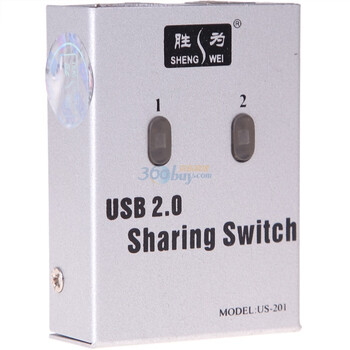 胜为（shengwei）US-201 2口USB自动切换器