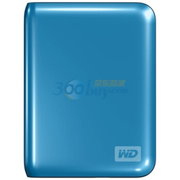 西部数据（WD）My Passport Essential系列2.5英寸USB3.0移动硬盘500GB （蓝色）(WDBACY5000ABL)