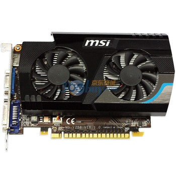 微星（MSI)N440GT暴雪V5 1GT 810/3200MHz 512M/128bit DDR5 PCI-E显卡