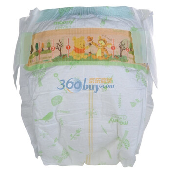 日本原装尤妮佳 Moony 婴儿纸尿裤 L54片(进口