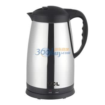 TCL TA-B12A03 不锈钢电水壶 1.2L 1500W 蒸汽感应控制器 水开自动断电 一键开盖