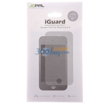 晶彩派（JCPAL）苹果Ipod touch4 屏幕膜（HT高透）