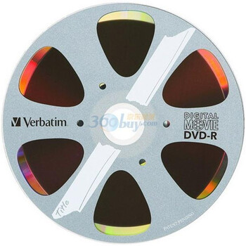 威宝（Verbatim）DVD-R  16速 4.7G 国产 老电影 桶装25片 刻录盘