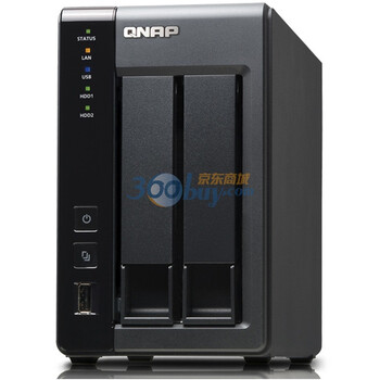 威联通（QNAP）TS-219P II 网络存储服务器
