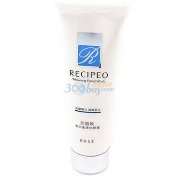 高丝Kose兰皙欧美白柔滑洗颜霜120g
