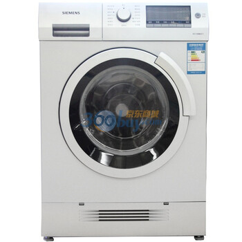 西门子（SIEMENS）WD14H468TI 7公斤 空气冷凝式洗衣干衣机(银色)