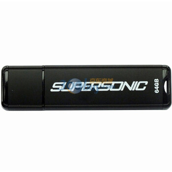 博帝（Patriot) 超音速SuperSonic (USB3.0四通道) 64G 高端U盘 黑色