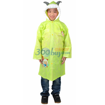 宝丽姿可充气型喜羊羊儿童背包雨衣851 M