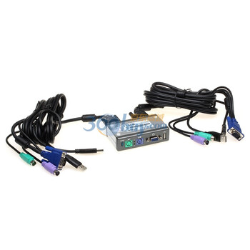 友讯（D-Link）DKVM-2KU 内置USB端口的2端口桌面型KVM切换器