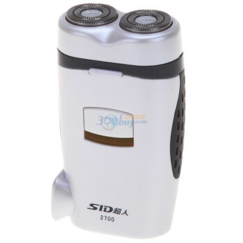 超人（SID） SA2700 双刀头 浮动贴面剃须刀 炫酷白 剃须清爽