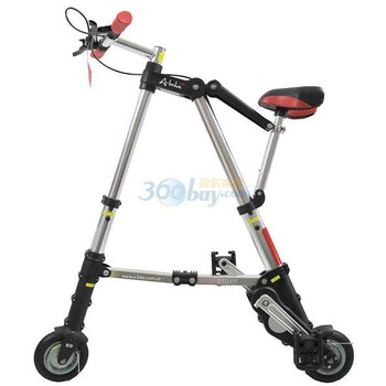 正品A-bike smart 530i Silver 6寸折叠自行车折叠车红色