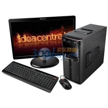 联想（Lenovo）锋行K315 睿智版台式电脑（A8-3850 4G内存 500G硬盘 双显卡1G独显 DVD刻录 windows7系统）