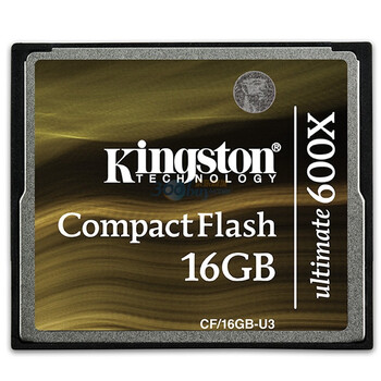 金士顿（Kingston）16GB 600x CF存储卡（CF/16GB-U3）