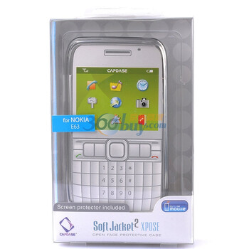 卡登仕（Capdase）玲珑硅胶套(灰色) 手机保护套系列 适用于诺基亚（Nokia）E63