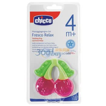 chicco智高樱桃形牙齿清凉环 C00071520300000