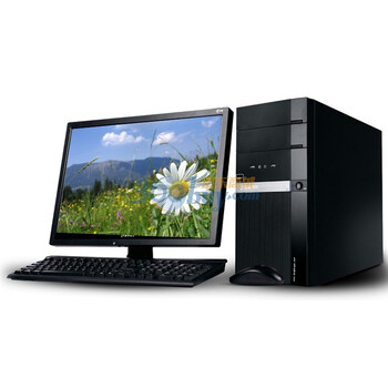 清华同方（TongFang）超翔Z500E 台式电脑（酷睿i3-2120 2G 500GB 集显 正版Win7 20寸大屏）