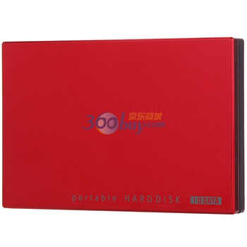 I-O DATA HDPC-CU500R USB2.0 500GB 移动硬盘 （红色）