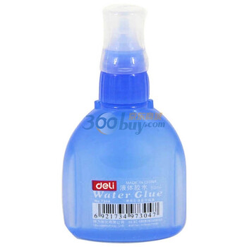 得力（Deli）7304-50ml瓶装液体胶水