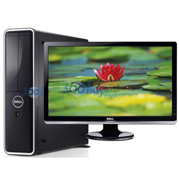 戴尔（Dell）I620SR-268B台式电脑（双核i3-2120 2G内存 1TB硬盘 1G独显 D刻 键鼠 三年质保 WIN7）黑色