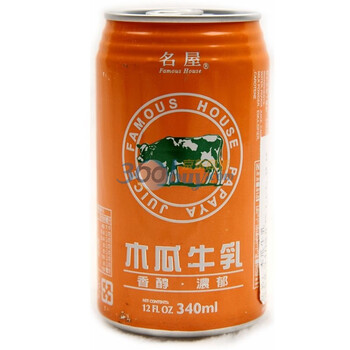 名屋木瓜牛乳 340ml*12罐