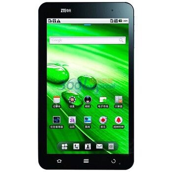 中兴 V9 Light Tab 智能平板电脑（含手机功能）（黑色）WCDMA/GSM