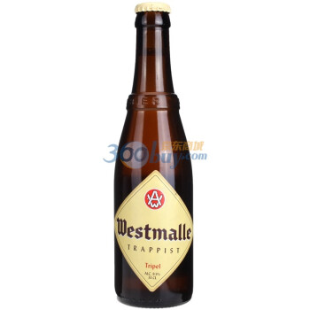 比利时 Westmalle 西麦尔三料啤酒 330ml瓶装