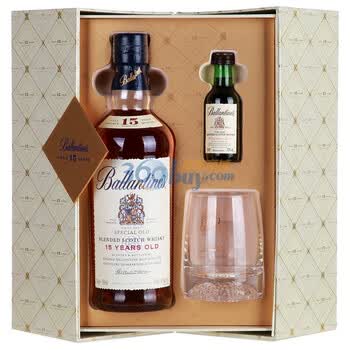 百龄坛十五年苏格兰威士忌700ml 2012酒版礼盒