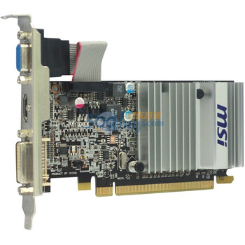 微星(msi)R5450-MD1GT 400/1334MHz 512M/64BIT DDR3 PCI-E显卡